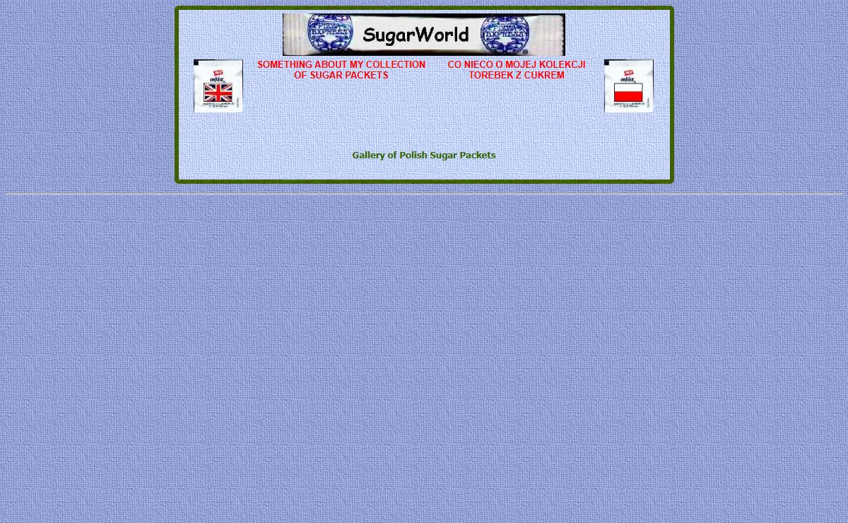 The World of Sugar Packets