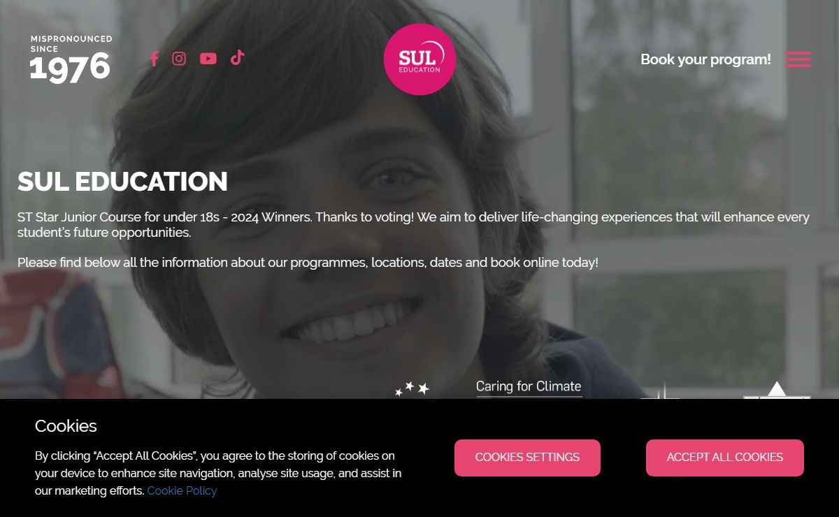 English Language Schools in UK - Junior English Programmes by SUL Education - Learn English Language United Kingdom - English Courses for Kids and Juniors