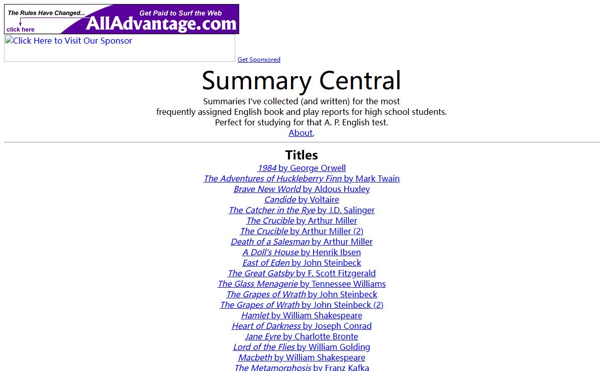 Summary Central
