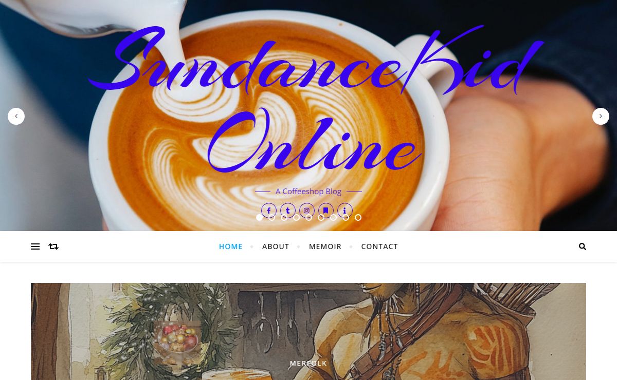 SundanceKid Online – A Coffeeshop Blog