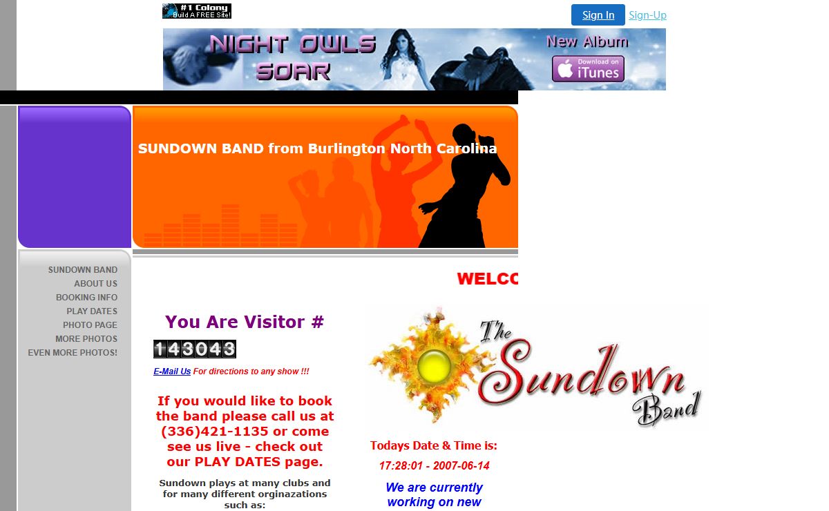 SUNDOWN BAND