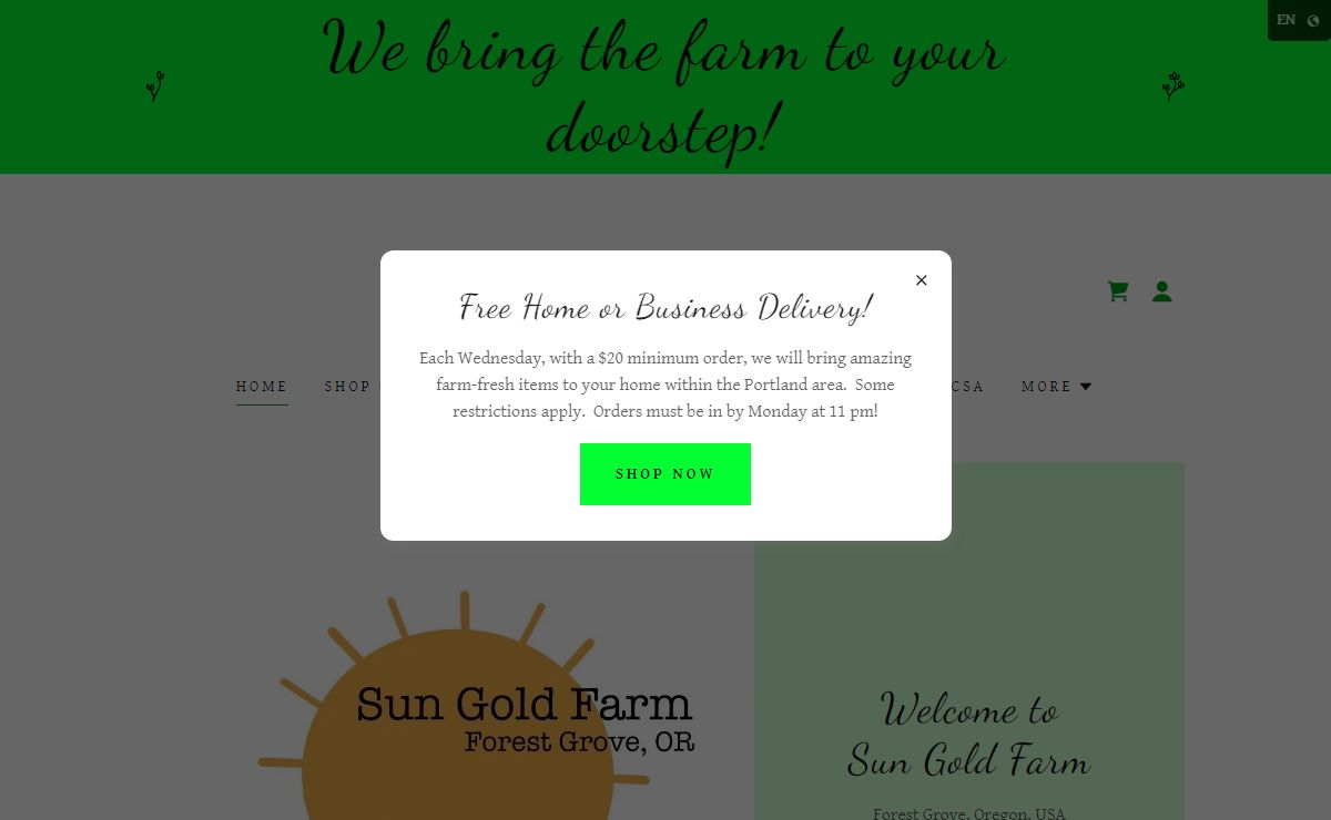 Sun Gold Farm - Local Farm Products, Local Foods, Farm Fresh to You