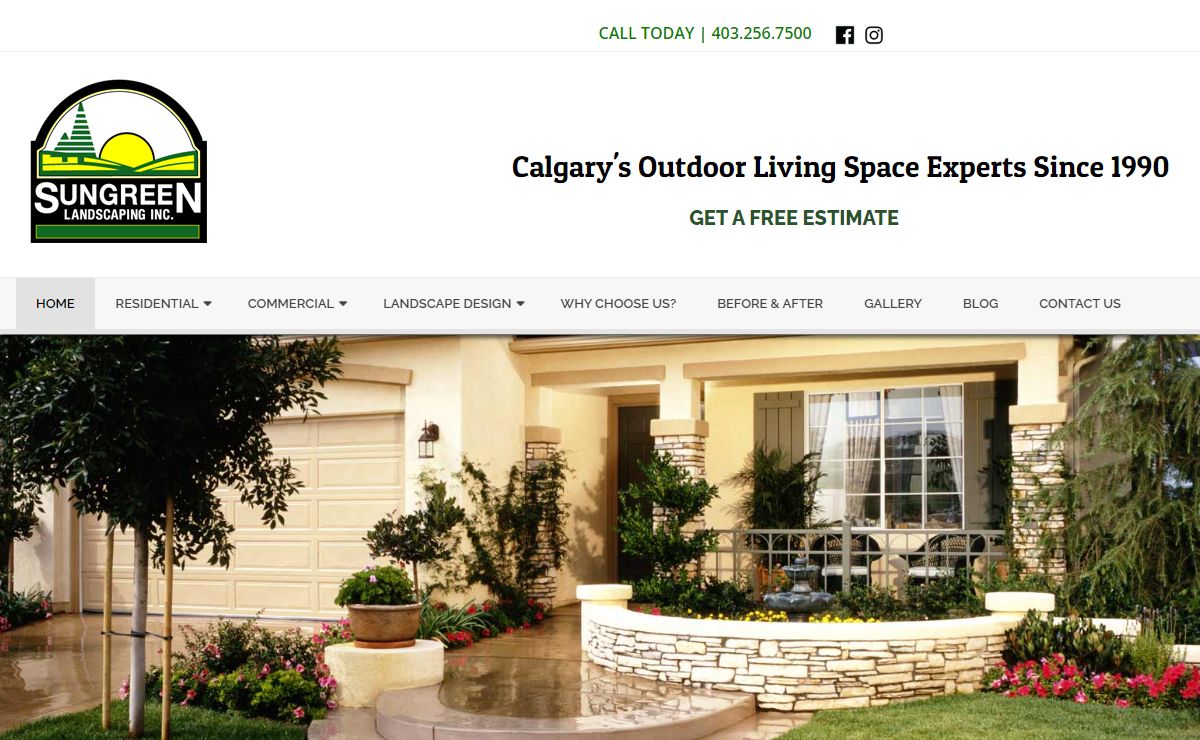 Calgary Landscape Design Company - Sungreen Landscaping