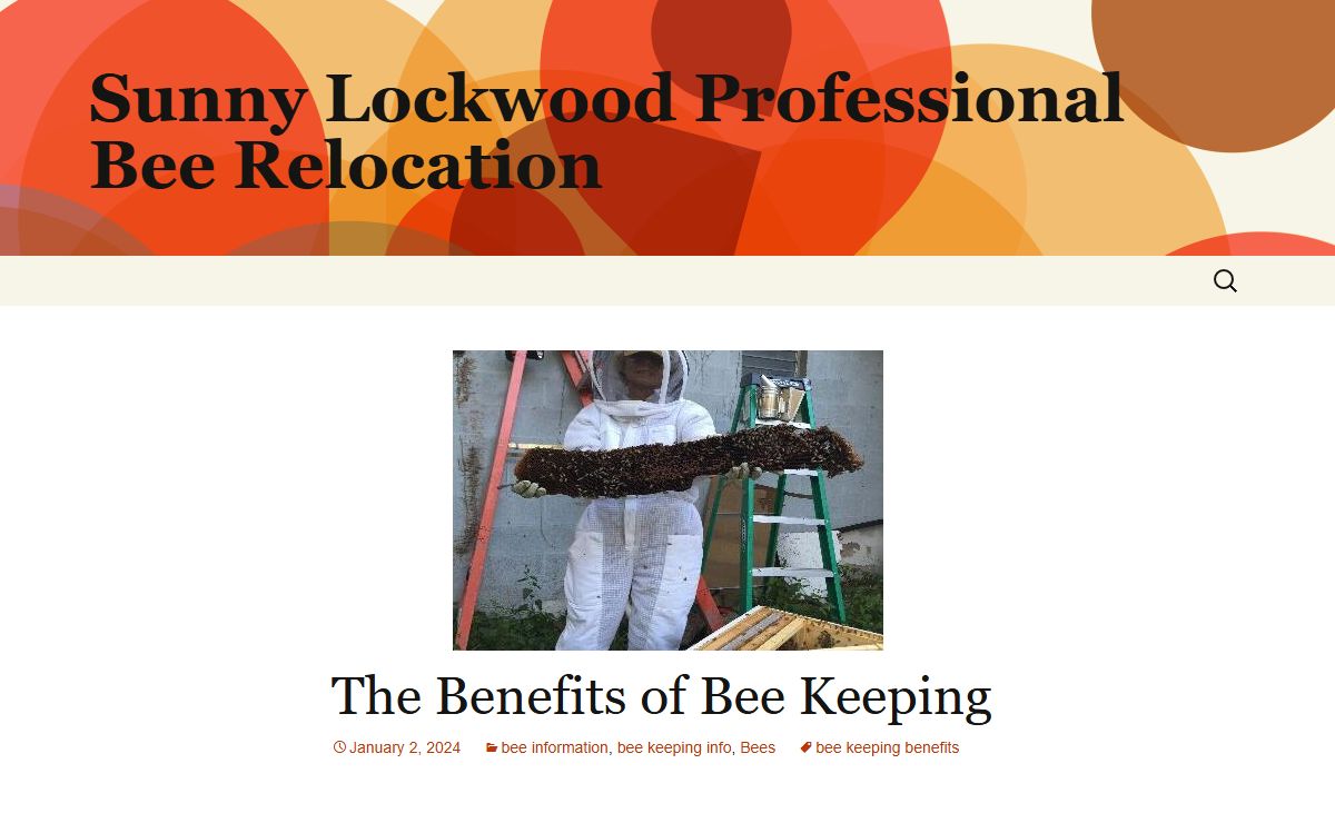 Sunny Lockwood Professional Bee Relocation -