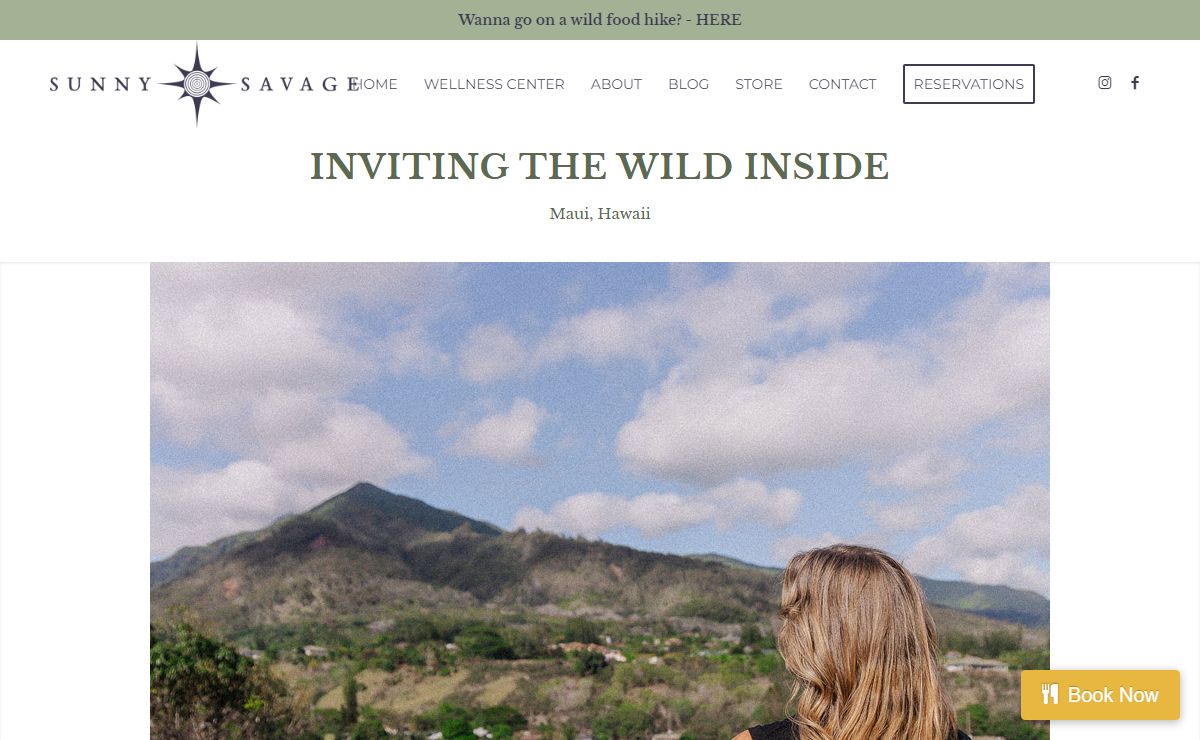 Maui Day Spa | Maui Farm Tour with Lunch | Savage Farms | Inviting the Wild Inside