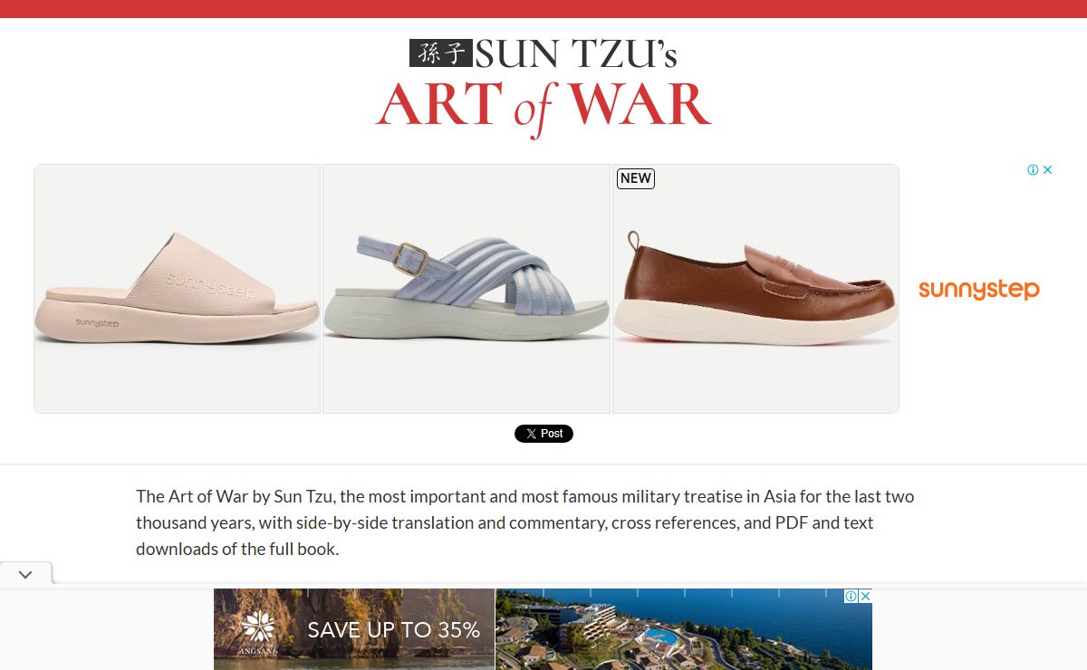 The Art of War by Sun Tzu