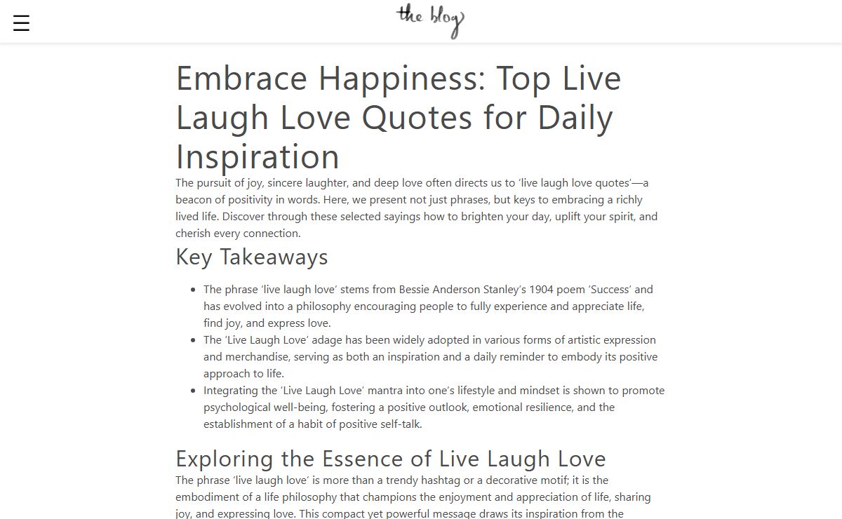 Top Live Laugh Love Quotes for Daily Inspiration | superlaugh.com