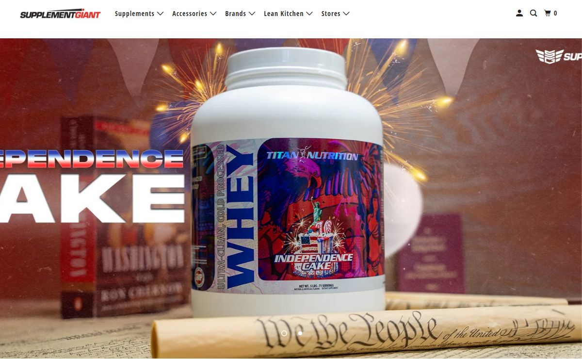 Supplement Giant - Live Giant! | Sports Nutrition | Health & Wellness