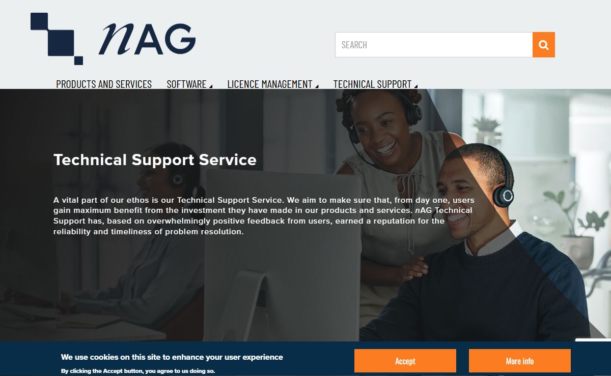 Technical Support Service Overview | nag