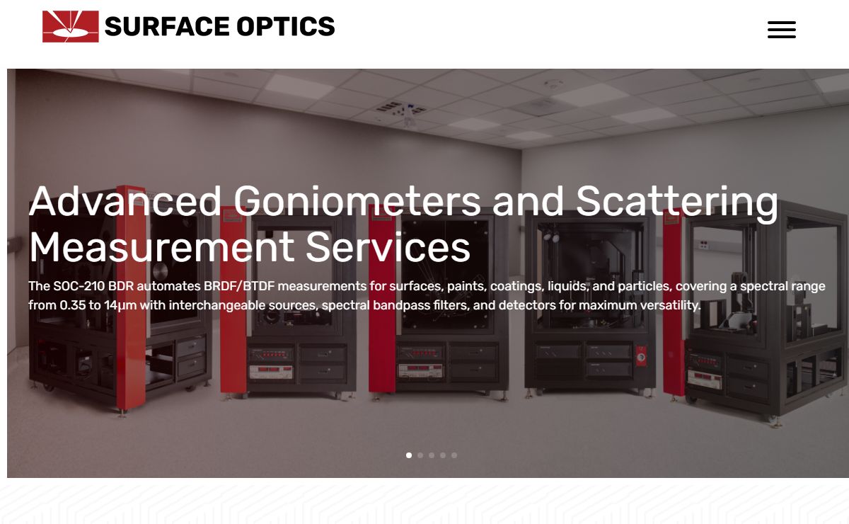Home - Surface Optics Corporation