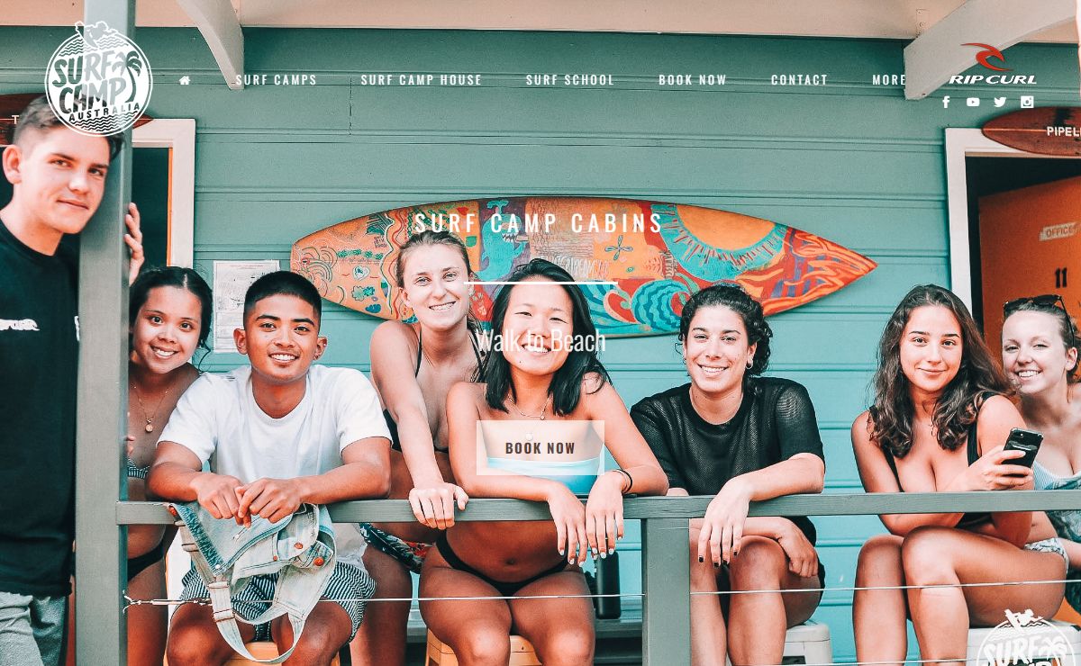 SURF CAMP AUSTRALIA | Learn to Surf - Eat - Sleep