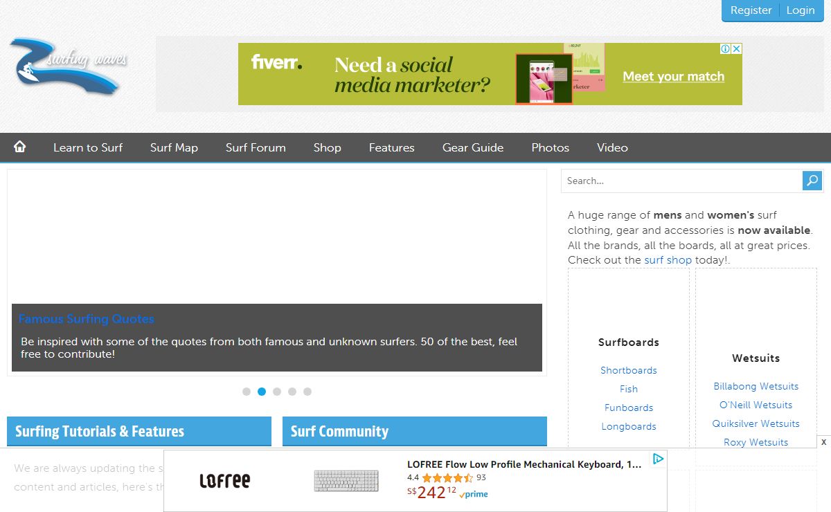 Surfing Waves - Online Resource for Surf Addicts!