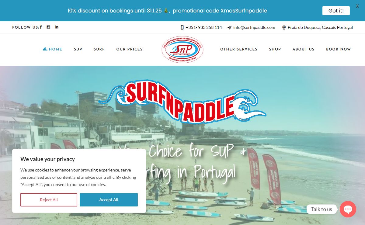Surfnpaddle - Sup Paddleboard & Rentals, Cascais, Lisboa,Portugal