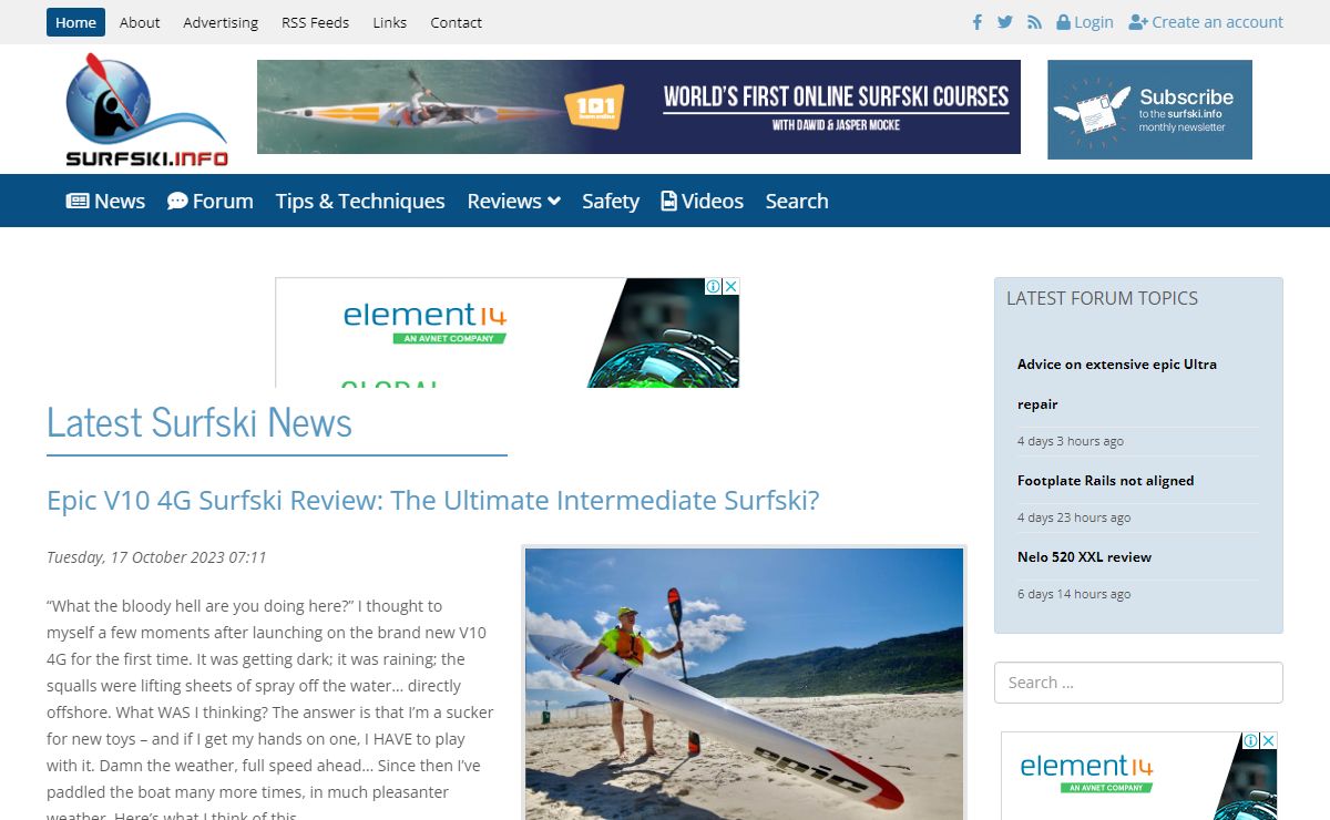 Surfski.info