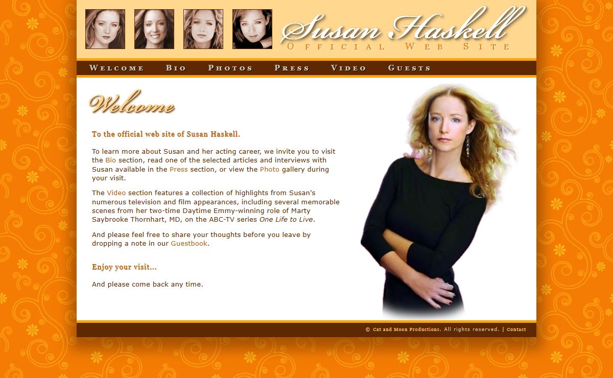 Official Susan Haskell Web Site