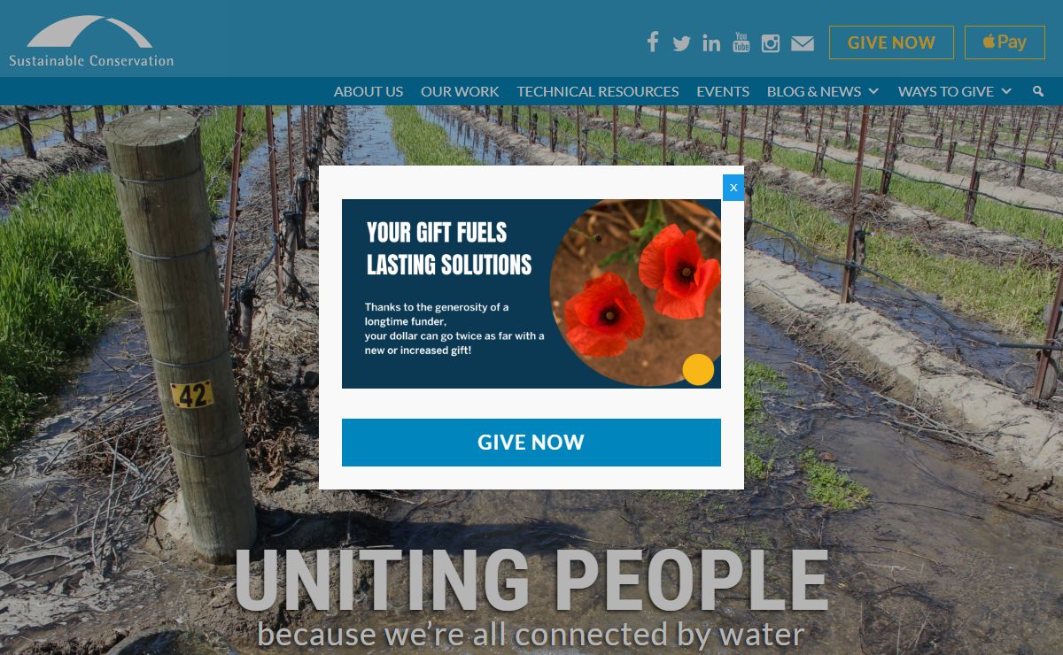 Homepage | Sustainable Conservation