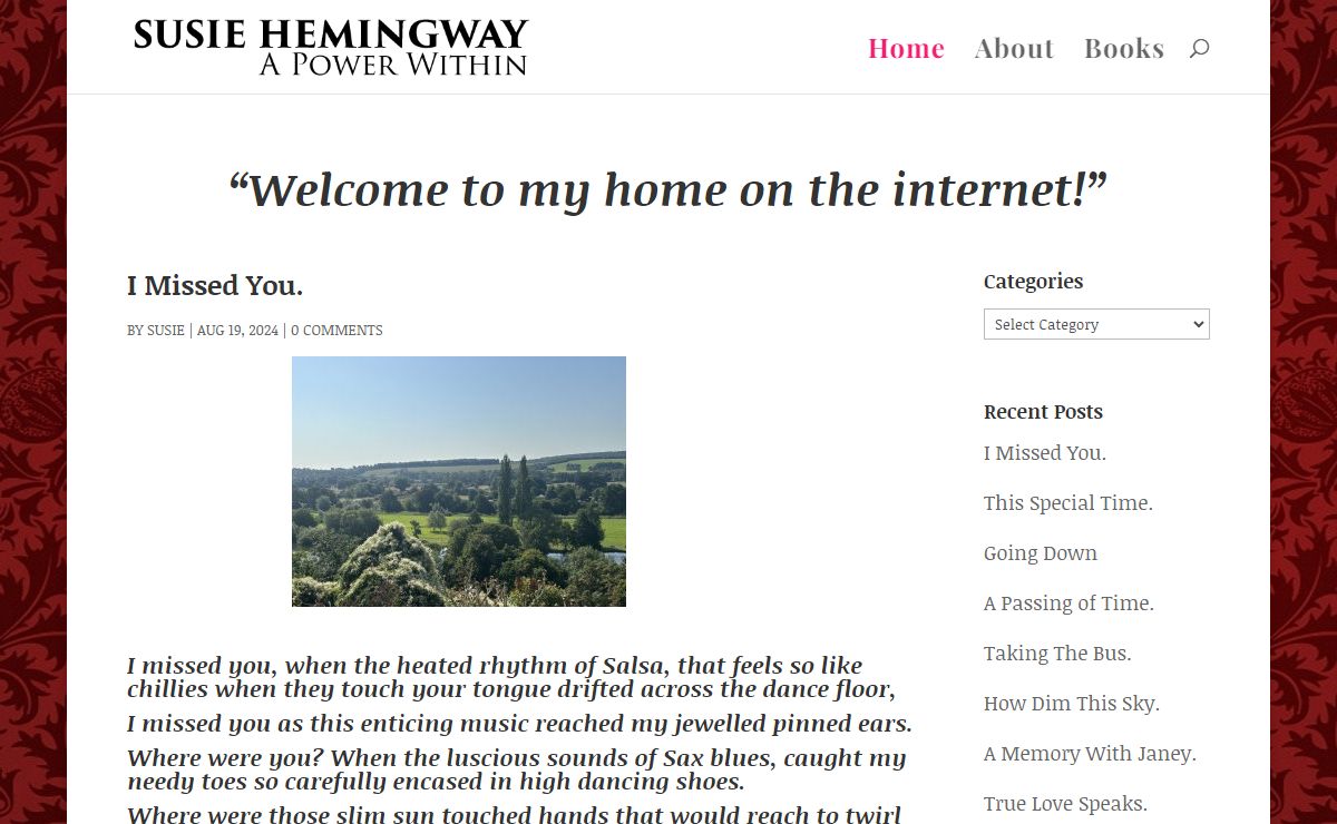 susiehemingway.com | A Power Within