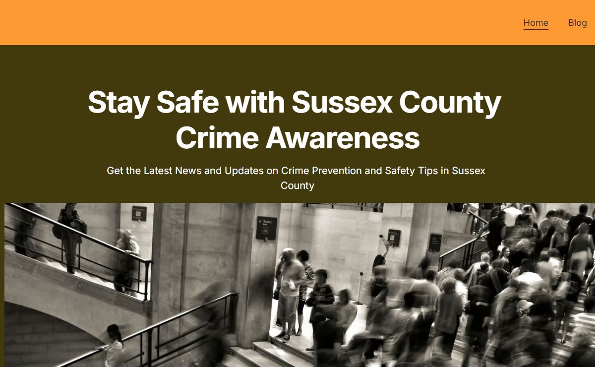 Sussex County Crime Awareness | Sussex County Delaware Crime Awareness