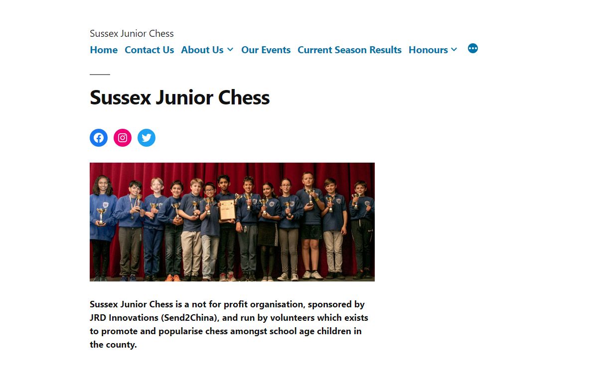 Sussex Junior Chess