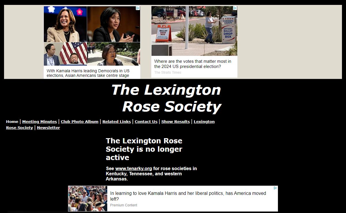 The Lexington Rose Society