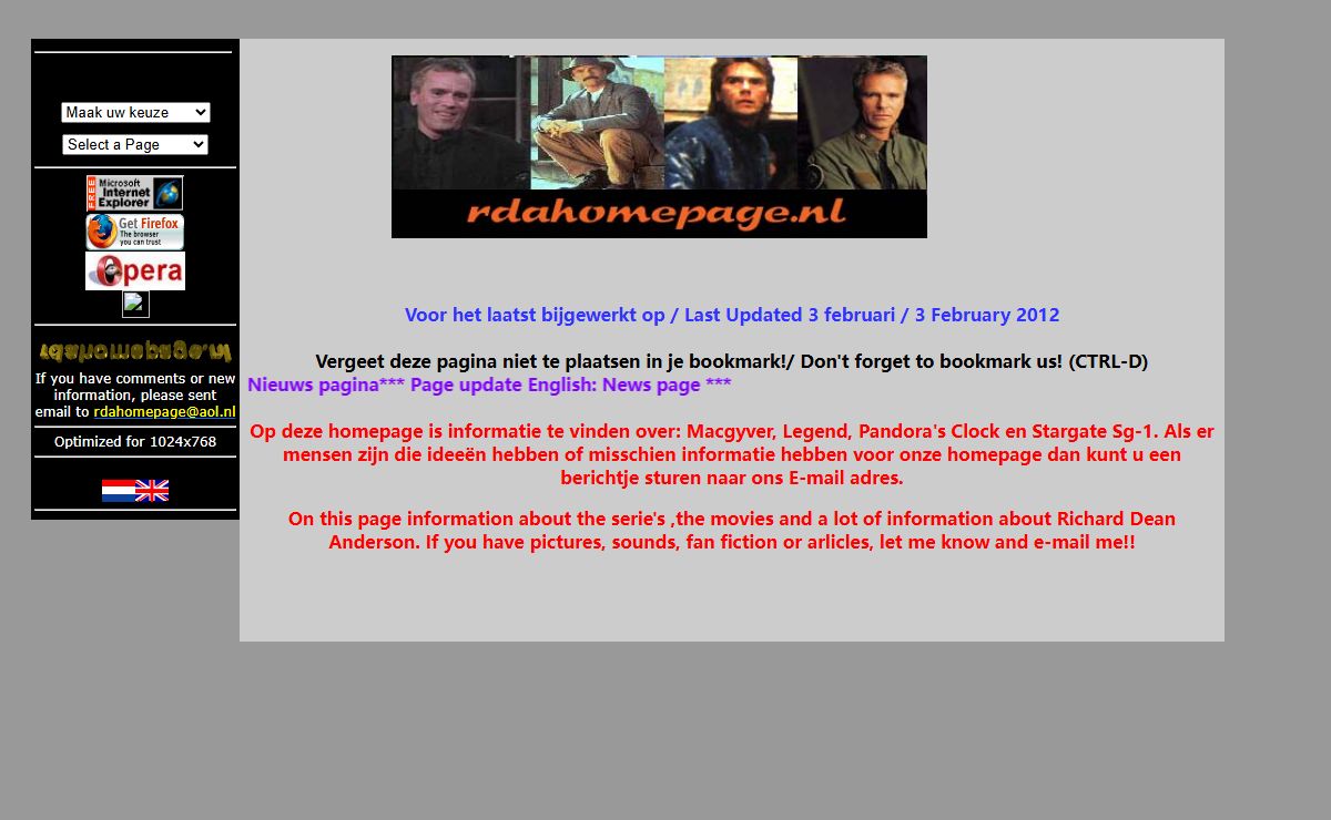 RDA HomePage