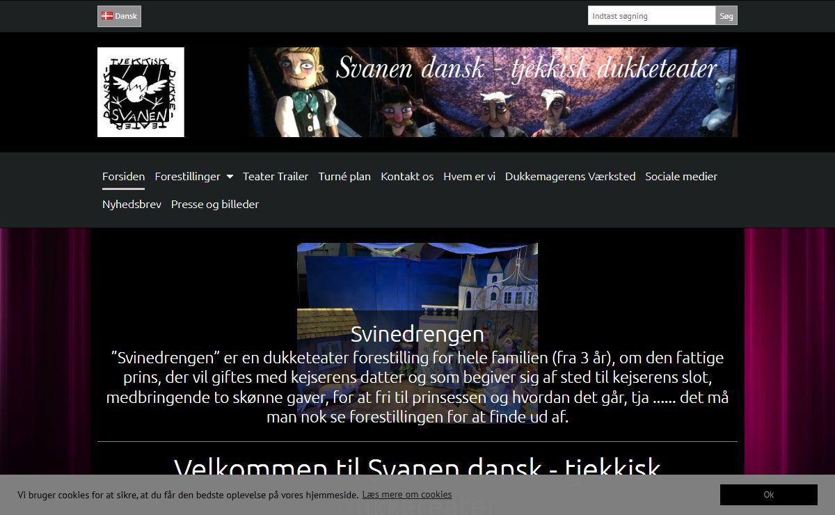 Svanen dansk - tjekkisk dukketeater - Svanen dansk - tjekkisk dukketeater