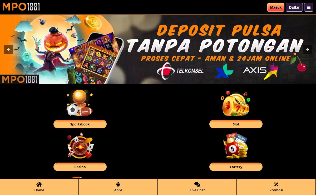 MPO1881: Pusat Daftar & Login Link MPO Slot Online 24 Jam - MPO 1881