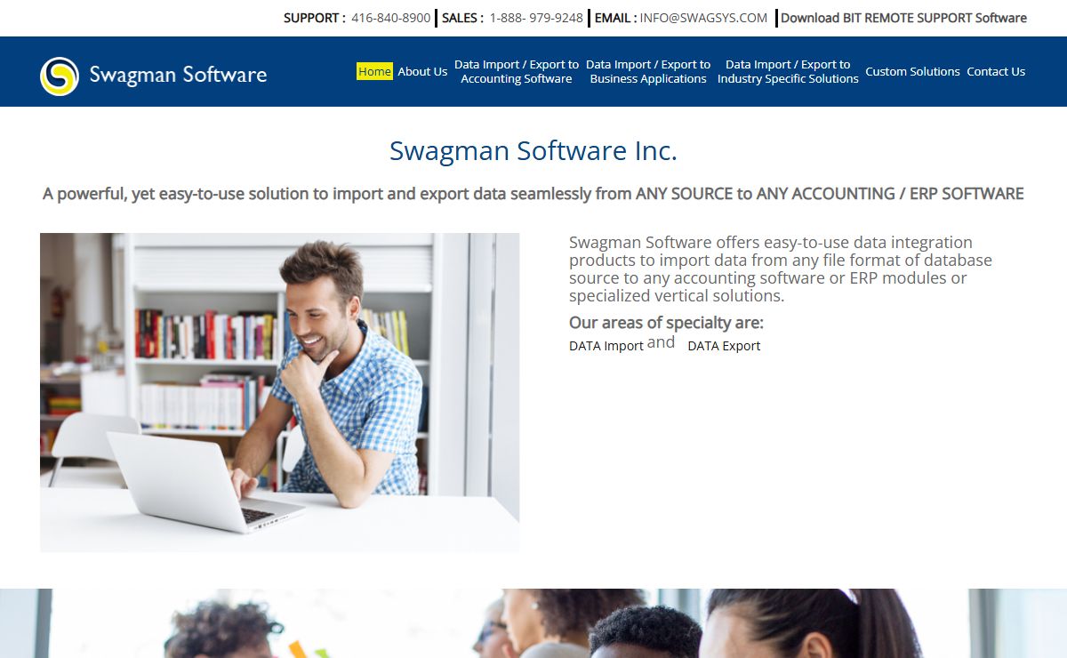Data Import from ANY Source – Excel, Sage 50 Canadian, Sage 50 US, Simply Accounting, Intuit QuickBooks, Sage Accpac, Peachtree, ERP