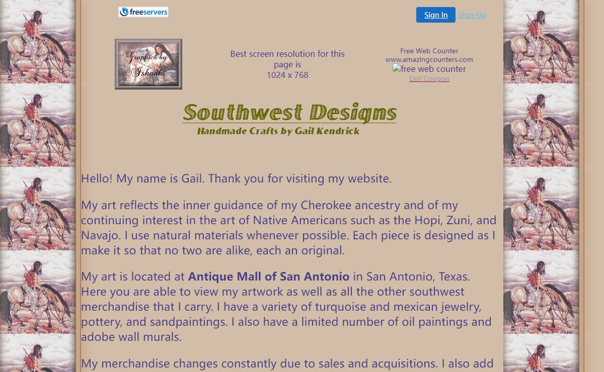 Southwest Designs by Gail Kendrick
