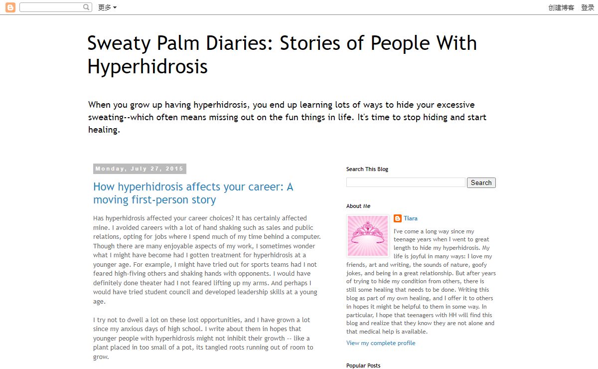 Sweaty Palm Diaries: Stories of People With Hyperhidrosis