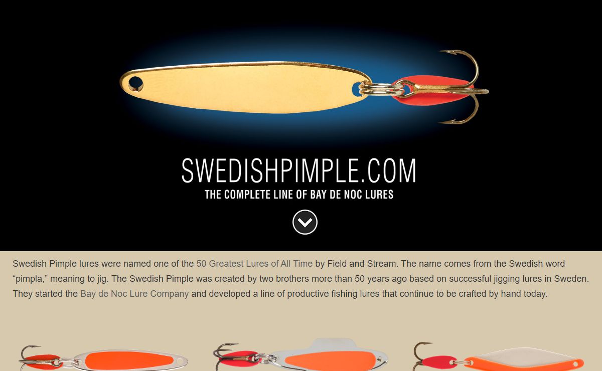Swedish Pimple | Lures for All the seasons