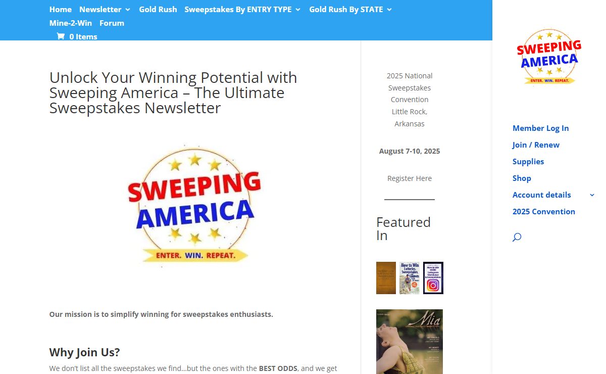 Sweeping America | Unlock Your Winning Potential