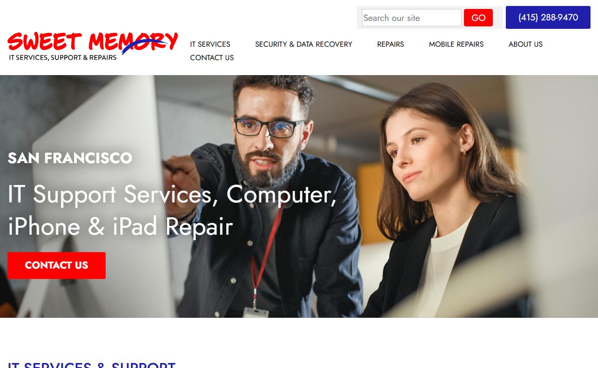 Sweet Memory | San Francisco IT Support Services & Computer Repair