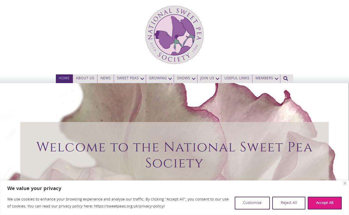 Home - National Sweet Pea Society