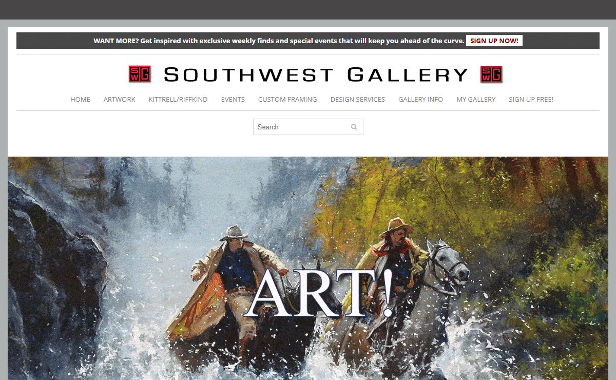 Southwest Gallery: Not Just Southwest Art.