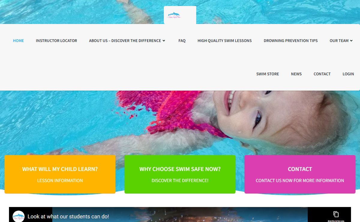 Safe, Independent Swimming, Floating & Survival Swim Lessons - Swim Safe Now