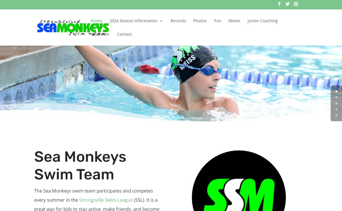 Strongsville SeaMonkeys | Official Site of the the Strongsville Sea Monkeys swim team