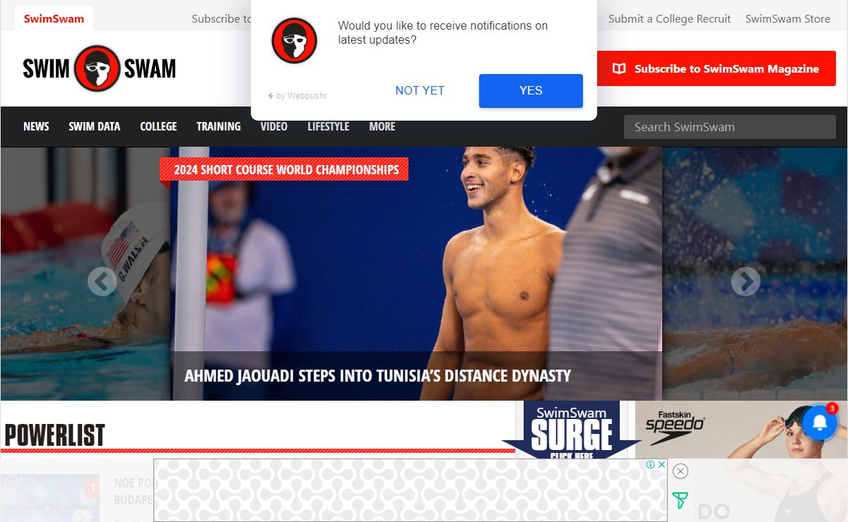 SwimSwam: News & Information for Competitive Swimmers