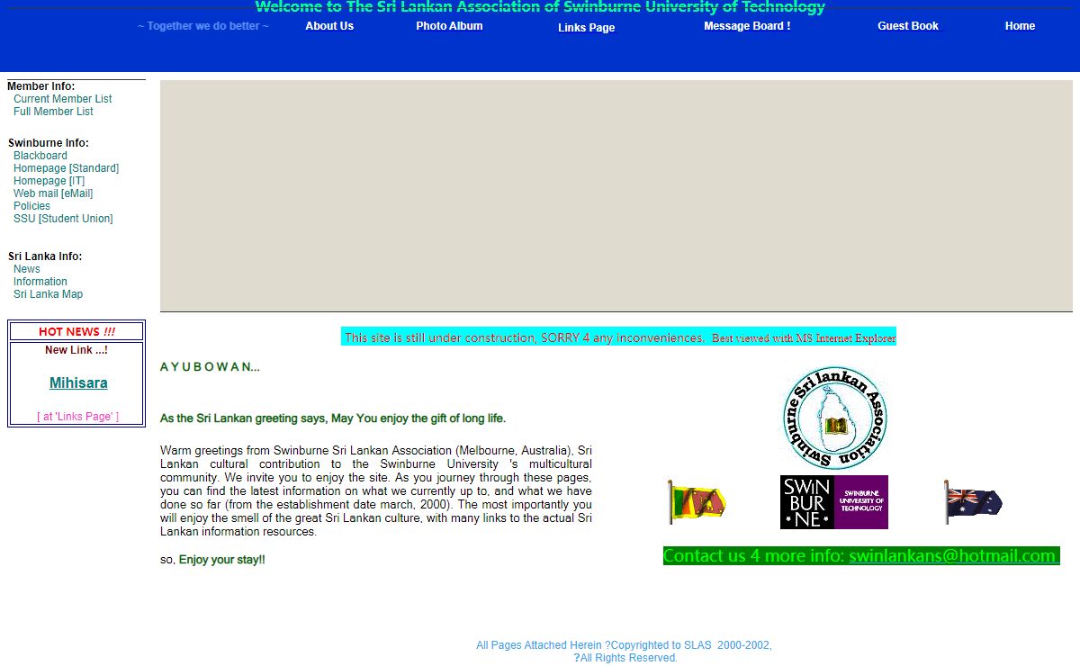 Welcome to SLAS HomePage!