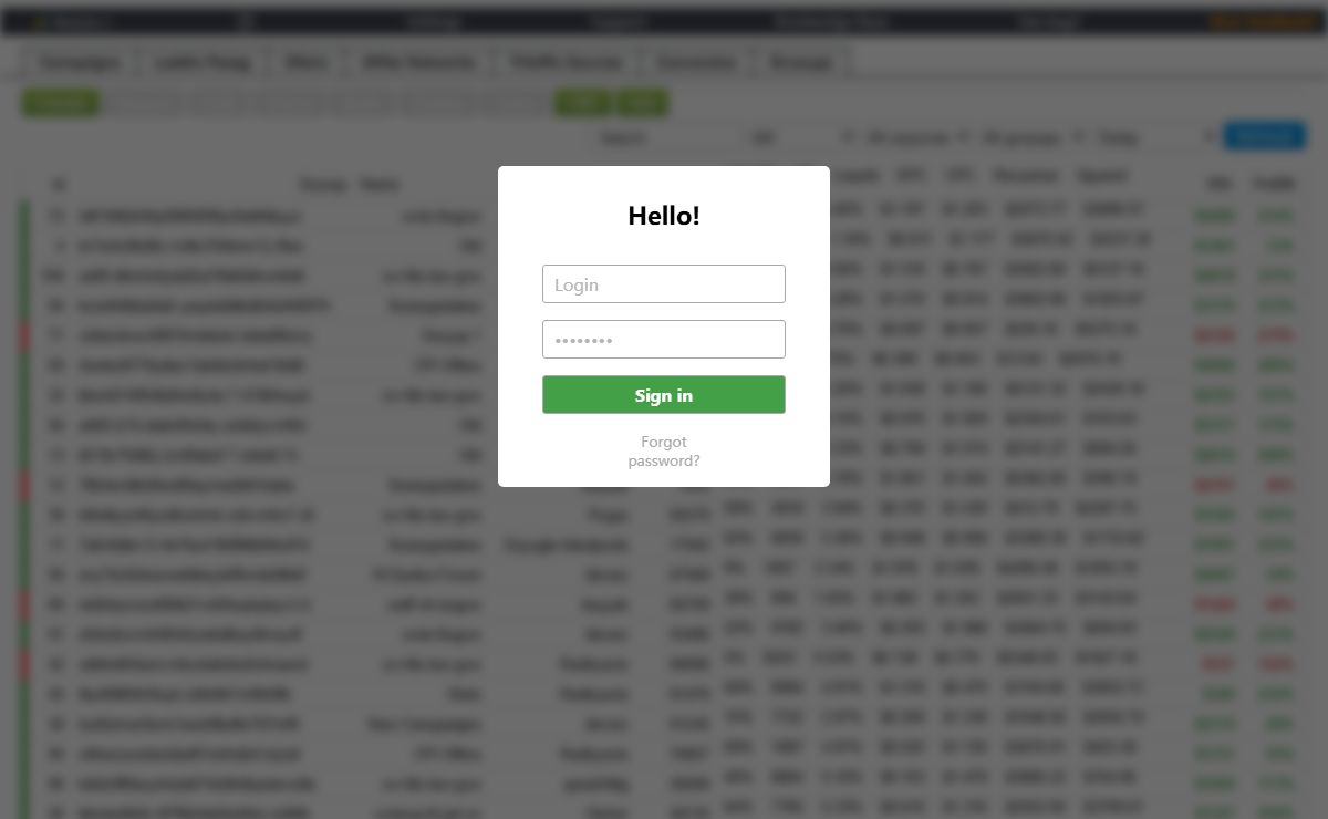 Login
