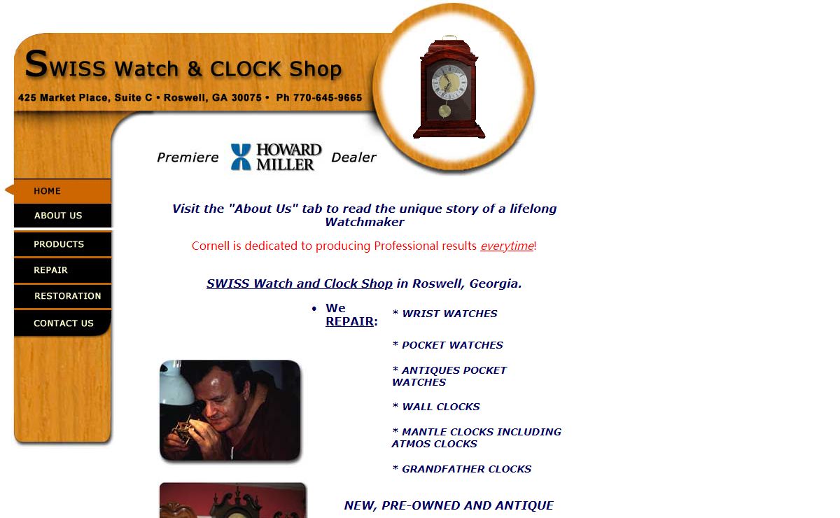 Watch and Clock Repair - Roswell Georgia
