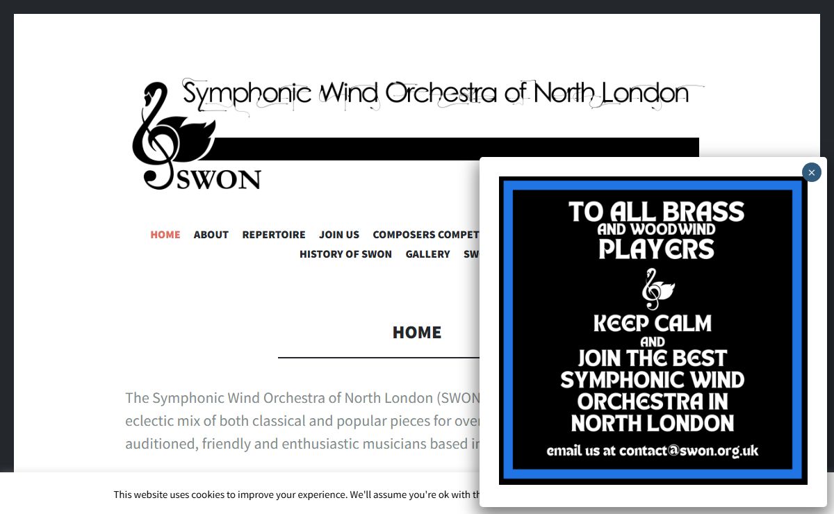 Symphonic Wind Orchestra of North London – Symphonic Wind Orchestra of North London