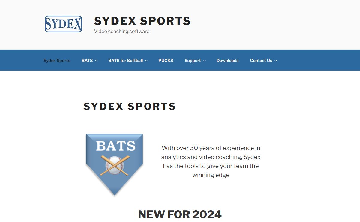 Sydex Sports – Video coaching software