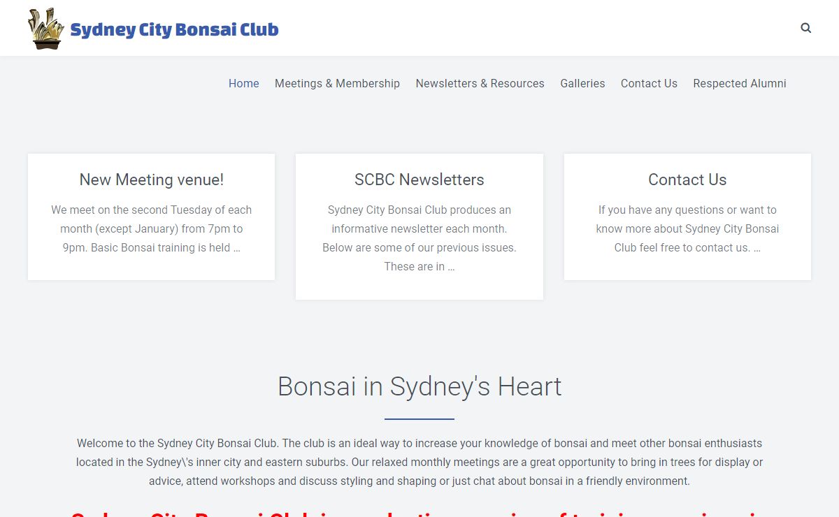 Sydney City Bonsai Club