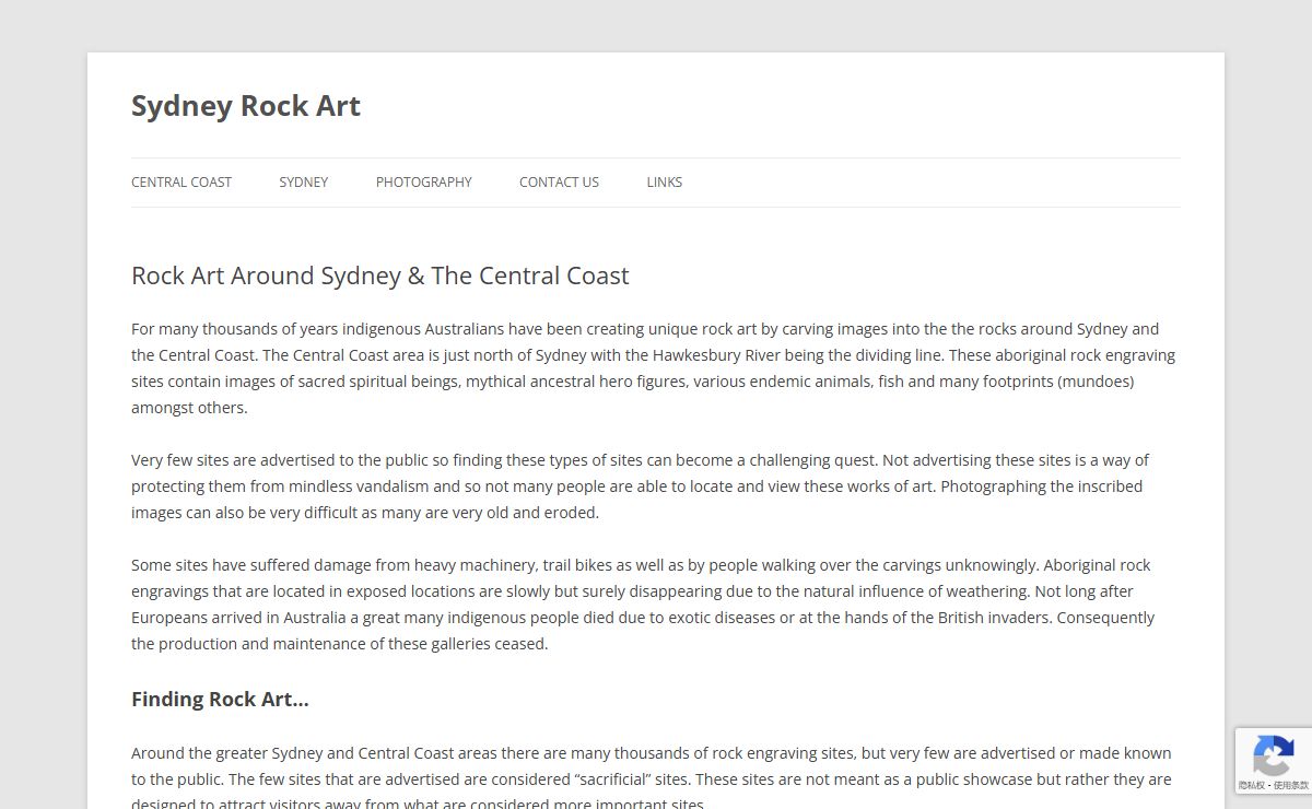 Sydney Rock Art