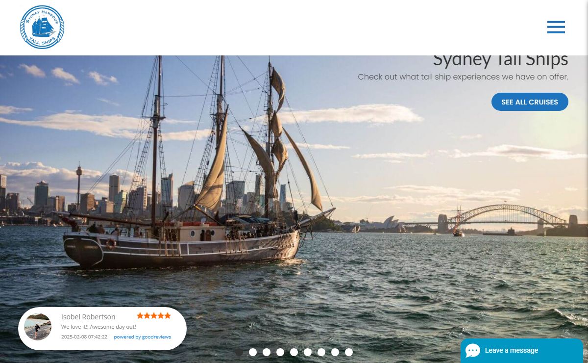 Sydney Harbour Cruises | The Ultimate Harbour Cruise Sydney Experience | Sydney Tall Ships