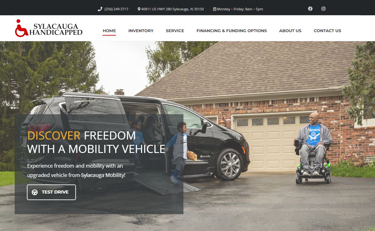 Home page - Sylacauga Handicapped, Inc.
