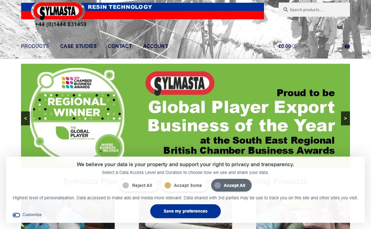 Sylmasta Pipe Repair, Maintenance & Manufacturing Products