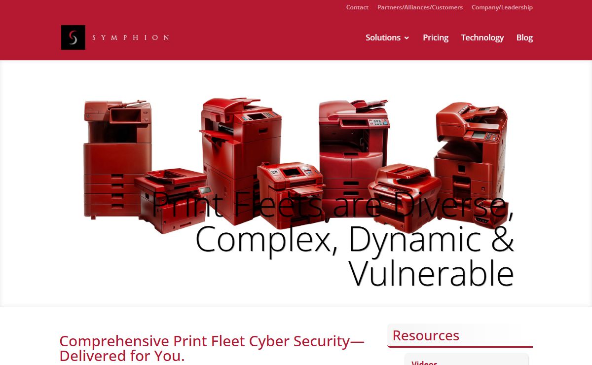 Security configuration management solutions l Symphion