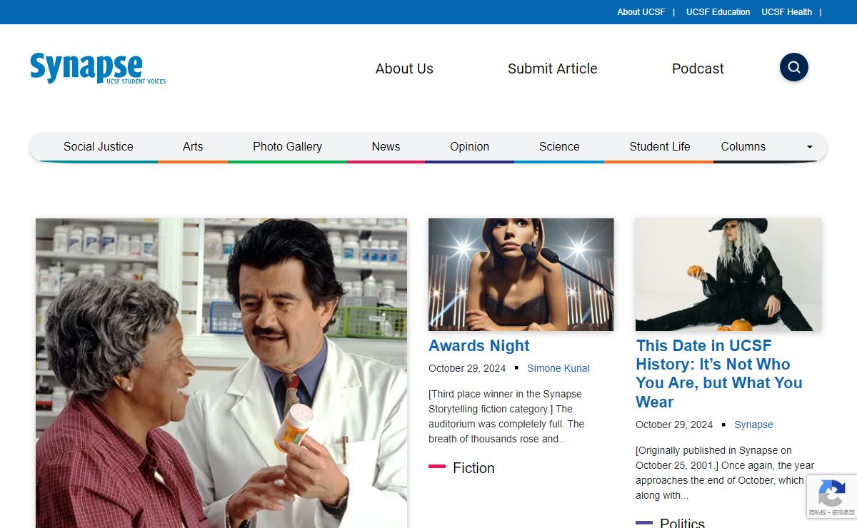 Home Page | UCSF Synapse